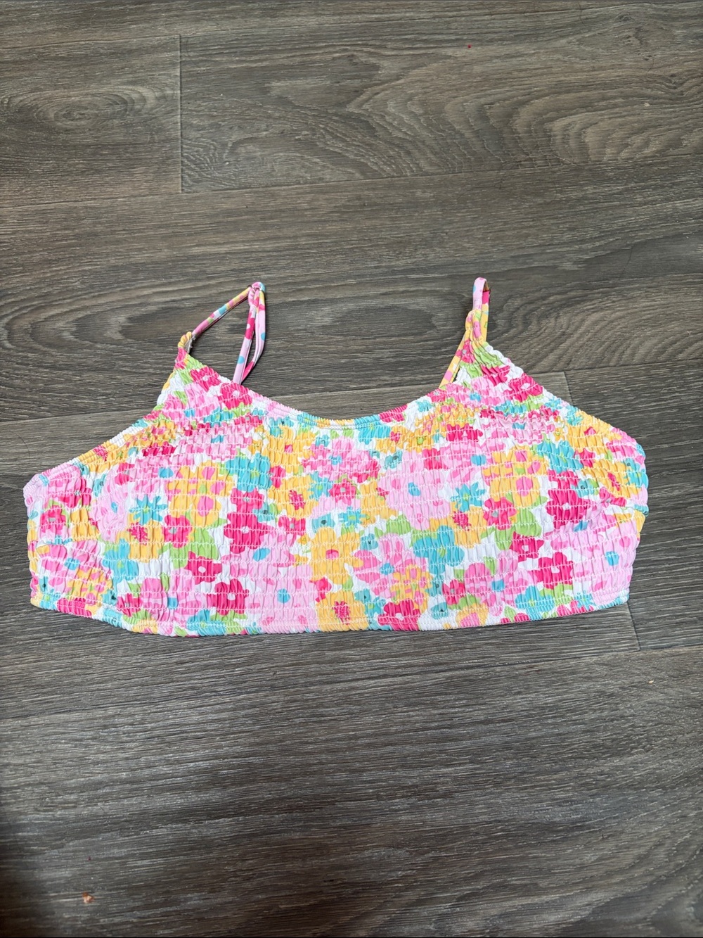 Floral Bathing Suit Top